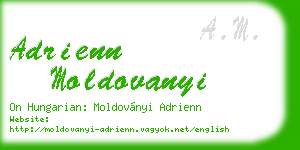 adrienn moldovanyi business card
